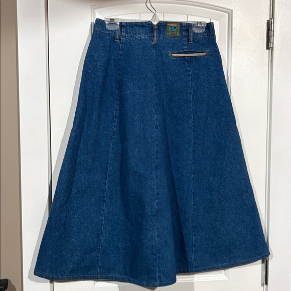 ROYAL ROBBINS Vintage Denim Skirt - Picture 2 of 10